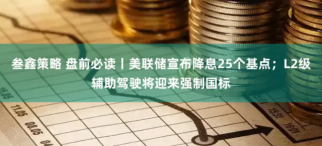 叁鑫策略 盘前必读丨美联储宣布降息25个基点；L2级辅助驾驶将迎来强制国标